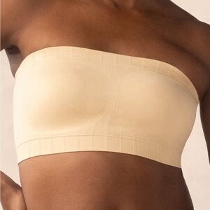 Truekind by Shapermint Convertible Strapless Bandeau Bra‎ in Chai size 4X NWT